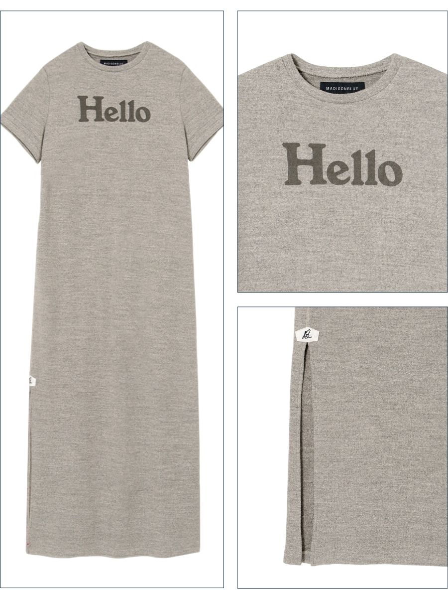 マディソンブルー　スウェットTシャツ MADISONBLUE / マディソンブルー】CREW NECK H/S TEE